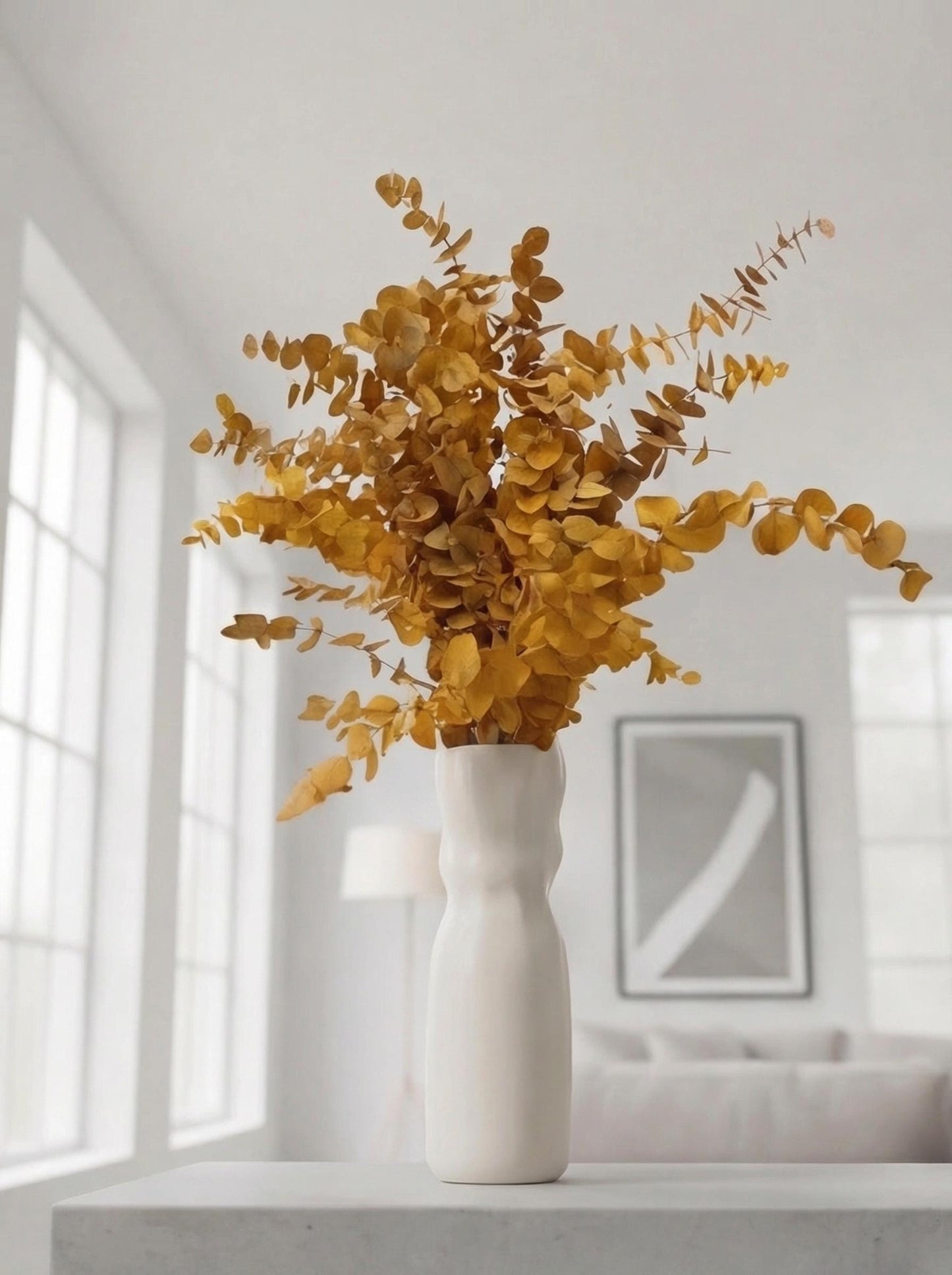 Yellow Stuartiana Eucalyptus — Preserved