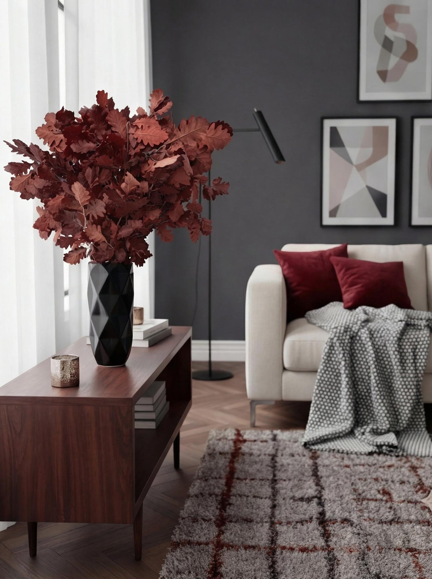 Burgundy Oak — Stabilized